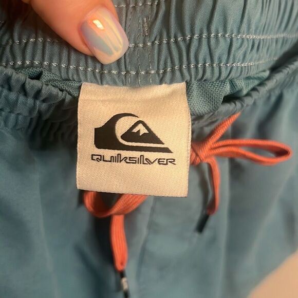 ✨Quiksilver Men's Board Teal Sz Large Shorts✨ - Picture 6 of 7